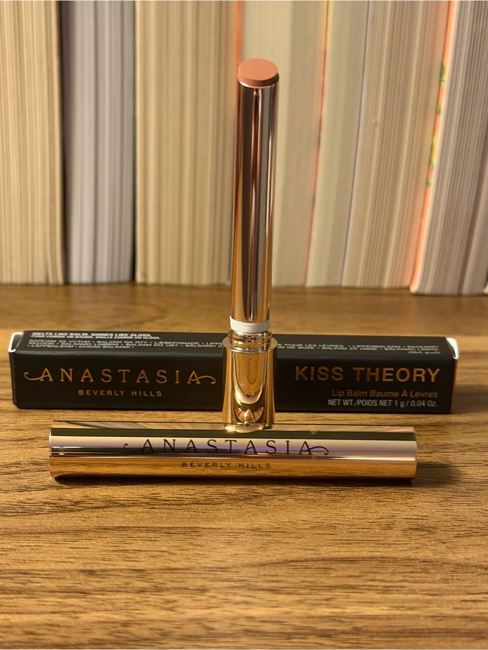 Anastasia Beverly Hills Kiss Theory Lip Balm - Rose Gold and Pink